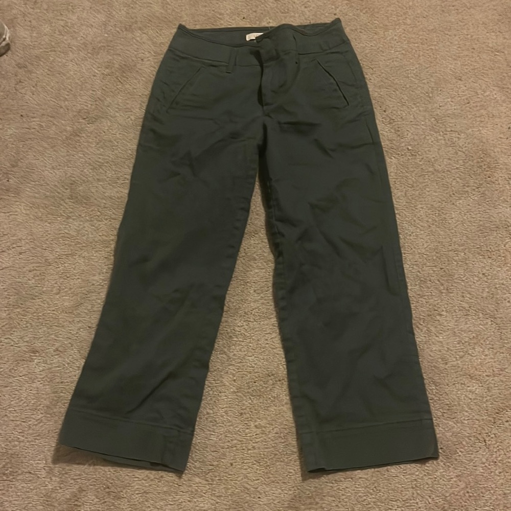 Loft Cropped Wide Leg Pants.
